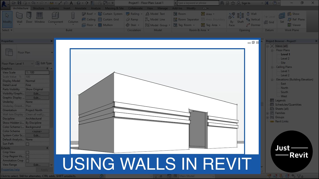 Tutorial Walls in Revit YouTube