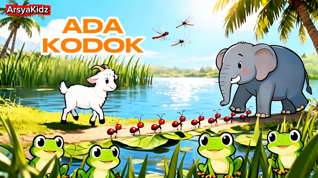 Ada Kodok Rekotok (Si Kodok) | Lagu Anak Indonesia | Lagu Anak Tentang Hewan 