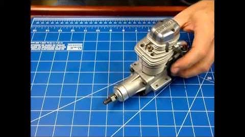 Enya 60-4C: Part 1 cleaning, inspection ,and disassemby