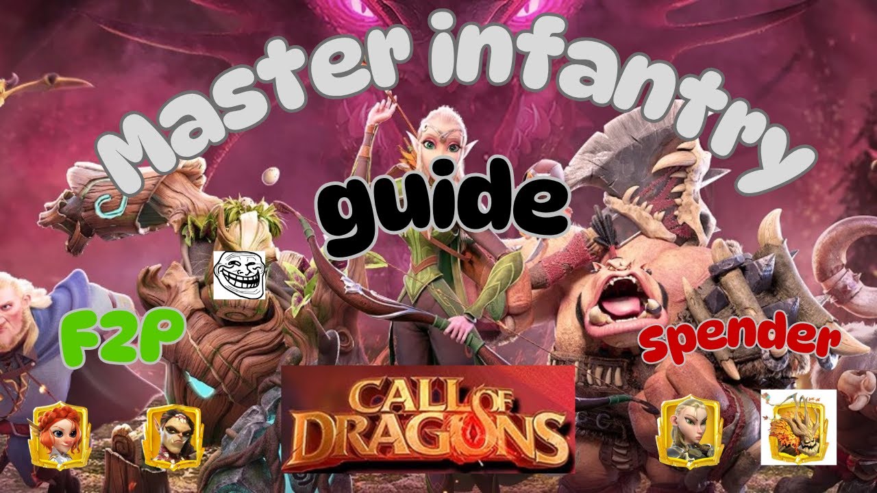 Лучшая комбинация пехоты и советы Ultimate Guide Call of Dragons