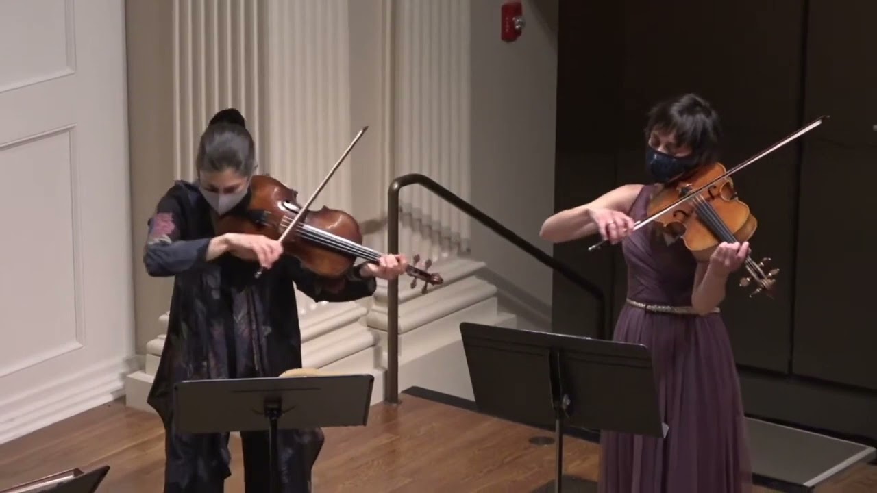 Watch the Parker Quartet Perform Dvorák's String Quintet, Op. 97