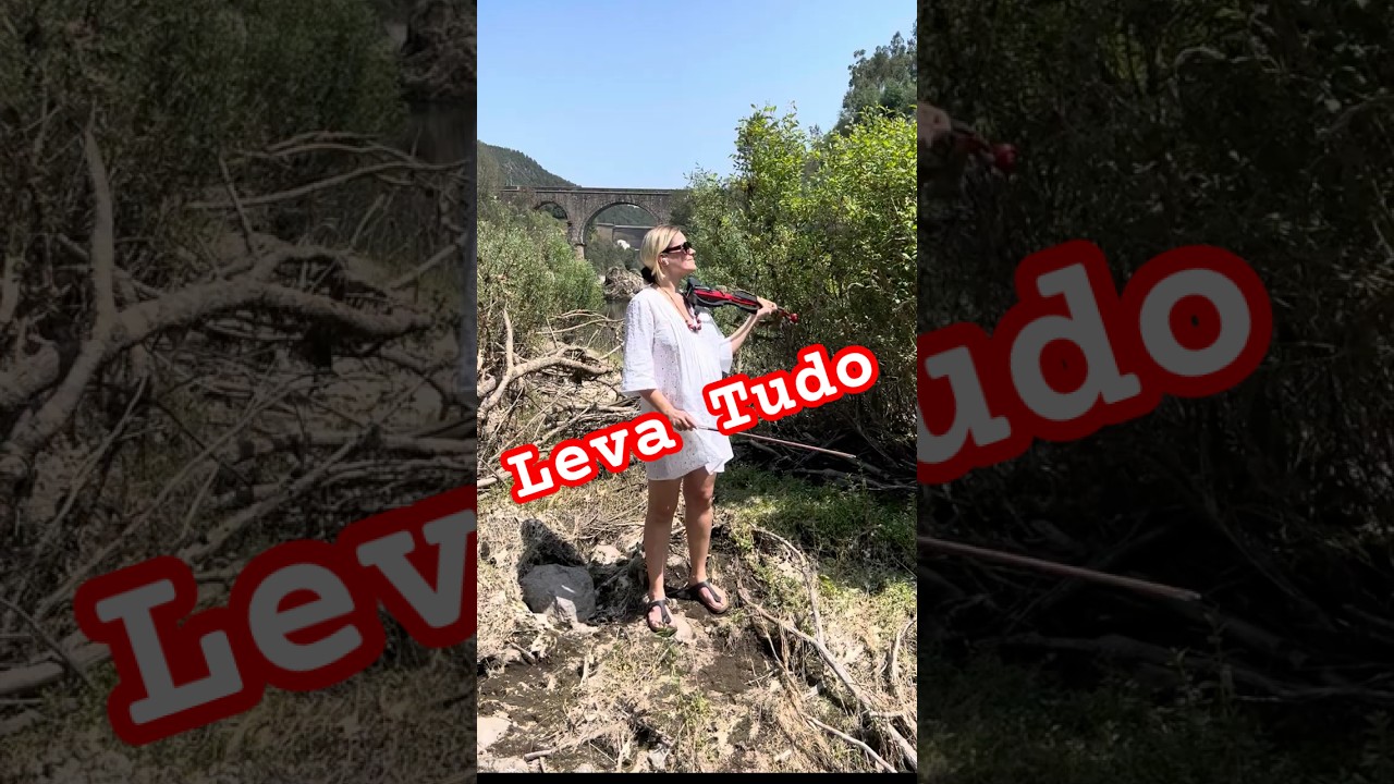 Leva Tudo CALEMA violin cover  #violincover  #shorts