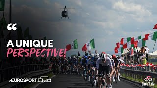 "Something That's Never Been Seen Before" | The Giro d'Italia From Above | Eurosport Cycling