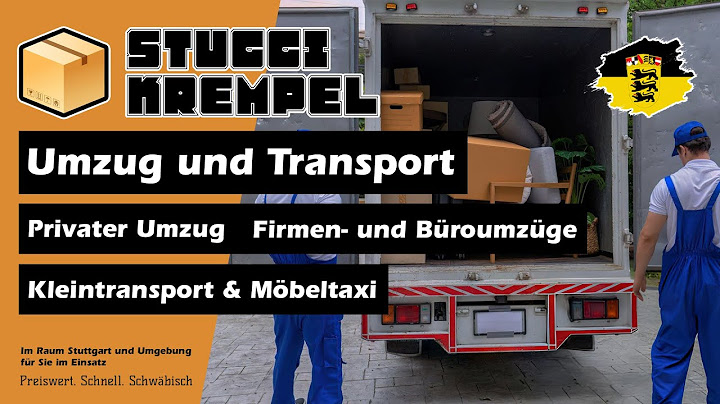 Günstiger Umzug und Transport im Raum Stuttgart und Umgebung