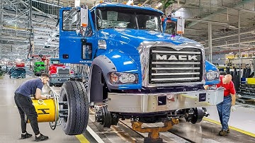 Inside US Best Factory Producing Giant MACK Trucks From Scratch