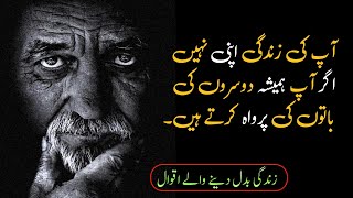 Motivational Quotes for Success in life in urdu | Life changing Quotes | Golden Lines