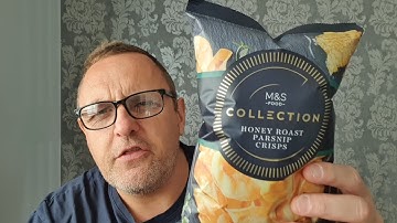 M&S New Honey Roast Parsnip Crisps