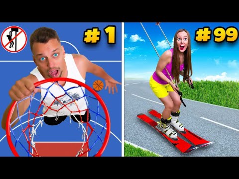 НАРУШИЛИ 100 ПРАВИЛ ЗА 24 ЧАСА ЧЕЛЛЕНДЖ! Часть #2