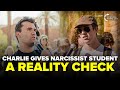 Charlie kirk vs narcissist college student full clip