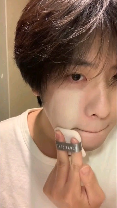 male/boy makeup routine #boymakeup #douyin