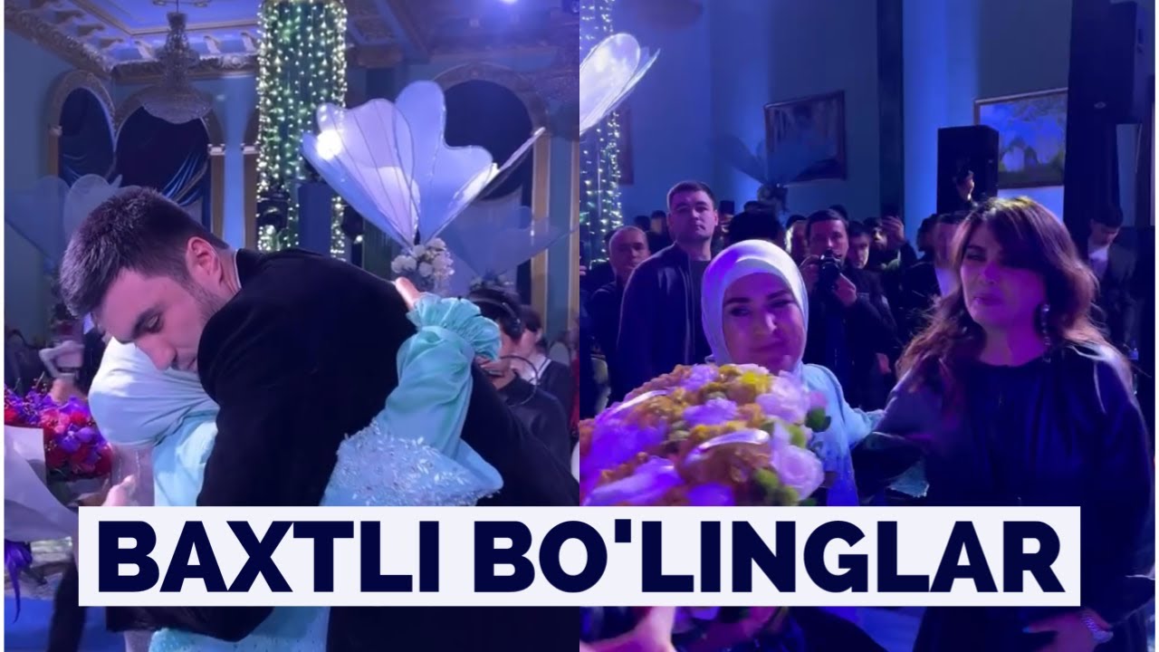 BAHODIR JALOLOV TO'YI DA ONALARIGA GULLAR SOVG'A QILISHDI. BAHODIR ...