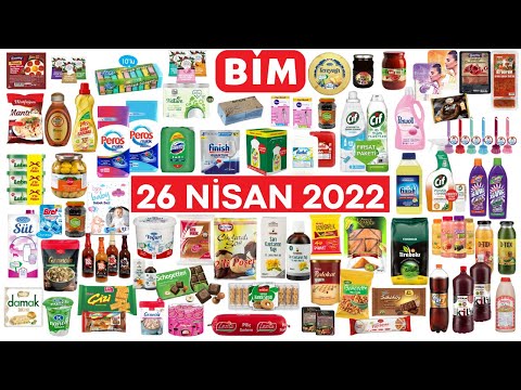 TEMİZLİK VE GIDA ÜRÜNLERİ | BİM 26 NİSAN 2022 | BİM İNDİRİMLERİ | BİM KATALOG | Bim Aktüel