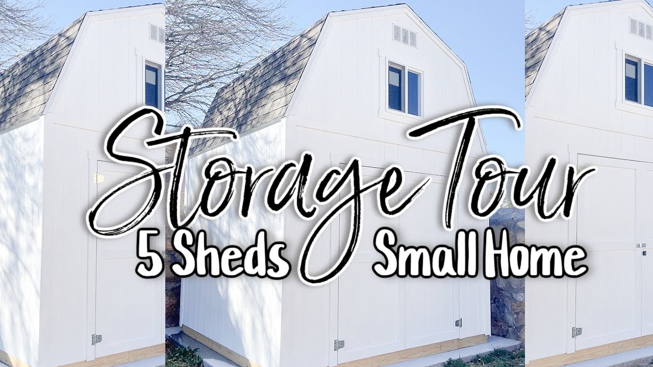 Storage Shed Tour 5 Sheds Small Home How To Make Extra Space In A storage-shed-tour-5-sheds-small-home-how-to-make-extra-space-in-a