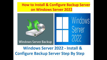 Windows Server 2022  - How to  Install & Configure Backup Server Step By Step#08
