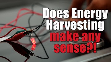 Does Energy Harvesting make any sense?! (Experiment)