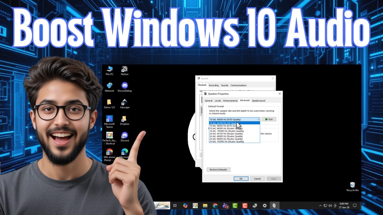 How to Boost Audio on Windows 10 | Louder & Clearer Sound - YouTube
