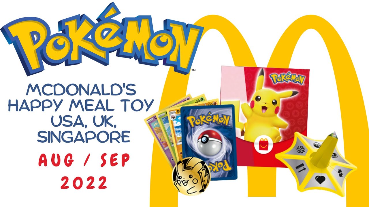 McDonalds' Happy Meal Pokémon Promos - August 2022