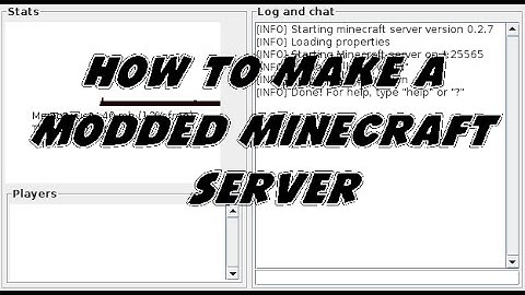 Minecraft tutorial : How to make a modded Minecraft 1.7.10 server