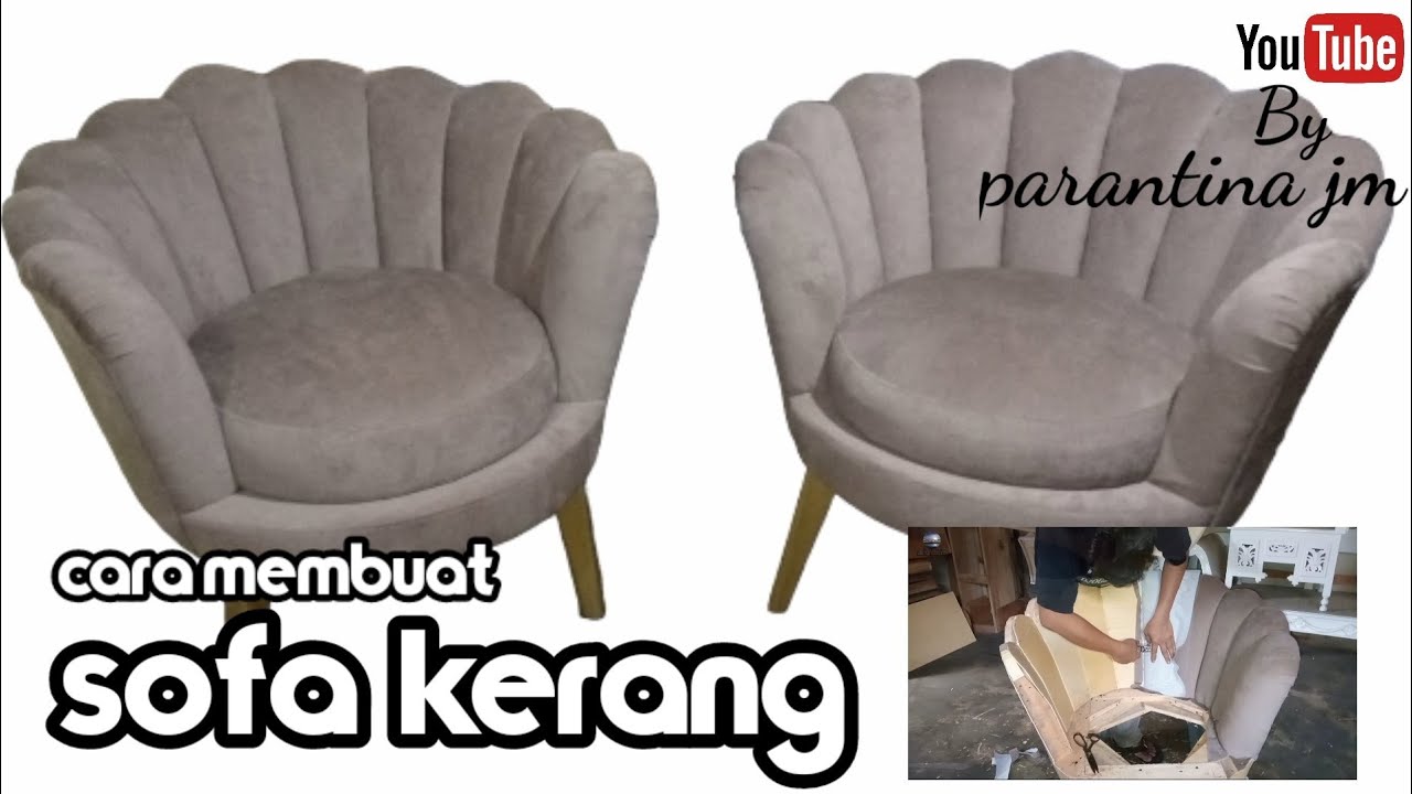 cara membuat sofa kerang terbaru_how to make a shell sofa