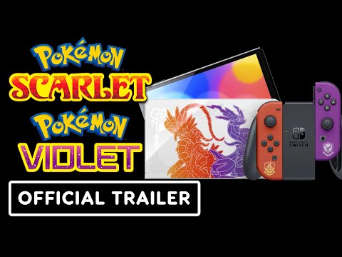 Nintendo switch oled model: pokemon scarlet & violet edition - official trailer