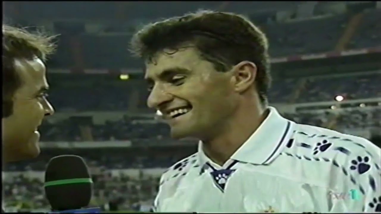 29/5/1997 Real Madrid- Paris S.G. (4-1) Homenaje a Hugo Sanchez