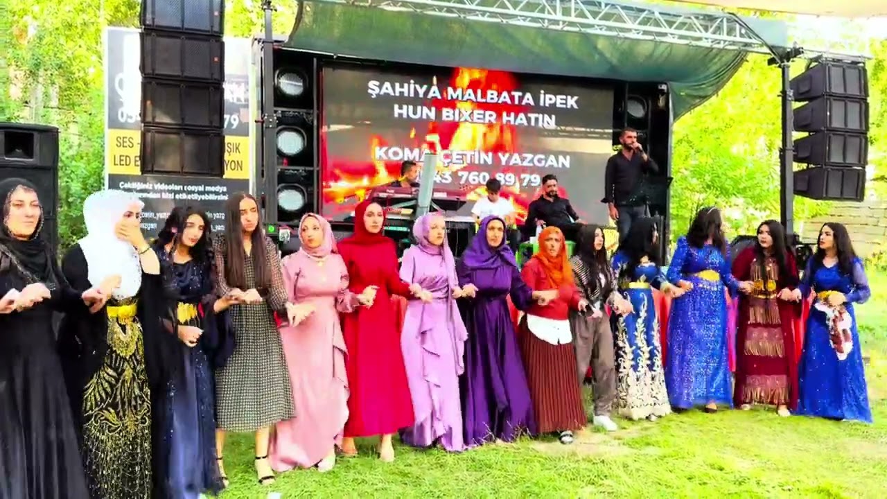 Koma Çetin Yazgan & Van Değirmen mahallesi Fatih İpek in düğünü ağır halay ipek ailesi  27.07.2024