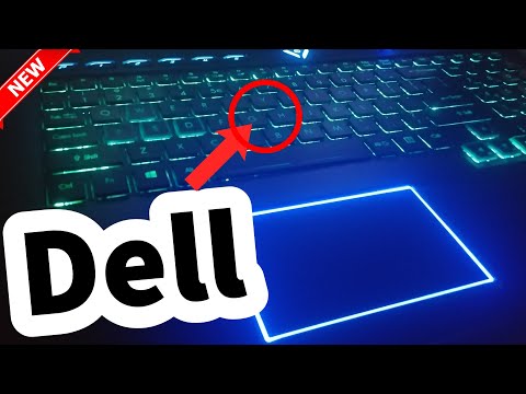 How to Turn On Keyboard Backlight On Dell Laptop ! (Enable Keyboard light)
