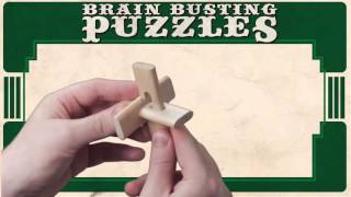 Brain Busting Puzzles   3 Classic Wooden Puzzles 1