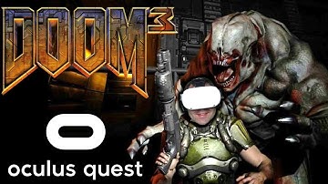 Doom 3 VR for Oculus Quest and Oculus Quest 2! Doom 3 SideQuest port gameplay with commentary