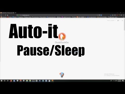 Autoit: Pause/Sleep