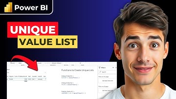 Hoe u een lijst met unieke waarden in Power BI kunt maken (de eenvoudigste manier) (gids 2025)
