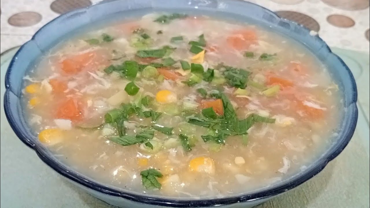 Nikmat, gurih dan segar banget!!//RESEP SUP JAGUNG TELUR TOMAT DAN UDANG ENAK BIKIN KETAGIHAN 