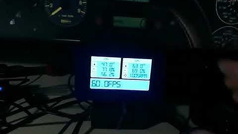 Simhub + nextion as a Hardware monitoring system