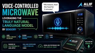Natural Language Voice Control Running Fully Offline on a Smart Voice Activated Microwave