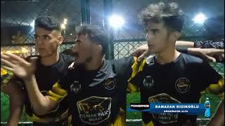 RAMAZAN KIZIKOĞLU- GÖKSÜNCÜK ALFA BASIN TOPLANTISI I GAZİANTEP I Bilyoner Rakipbul Halı Saha Ligi