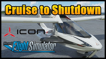 ICON A5 Shutdown Tutorial w/ Checklists [MSFS2020]