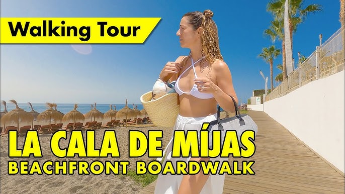 Puerto Banús market day walk in July - Marbella, Costa del Sol immersive  virtual tour 