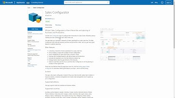ENG20090613 Getting started with Sales Configurator from App
