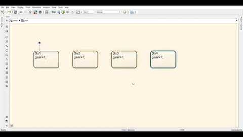 Mô phỏng bộ đếm số cho hộp số 4 cấp và điều khiển hộp số bằng State flow trong Matlab Simulink