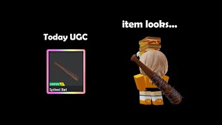Free Limited UGC🔔Spike Bat🔔*how to play Cyber Killer*