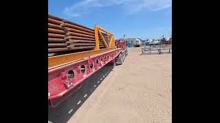 PIPE TUBS LOAD OUT #pipe #WINCHTRUCK #ALBERTAOIL