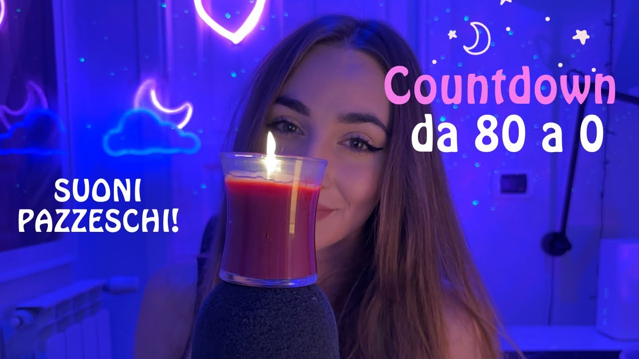 COUNTDOWN DELLA BUONANOTTE 💜🔥 |BRUSHING | ASMR | WHISPERING |