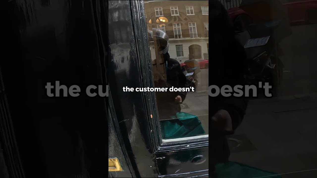 Customer Ordered Coffee Less Than 1 Minute Away London Delivery Funny Londonhustle
