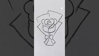 Cách vẽ bó hoa hồng tặng mẹ 🌹  #thienbink1 #artist #drawing #art #shorts #rose #flowers #vetranh