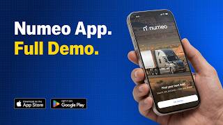 Numeo App demo — find loads, check brokers, bid from your phone screenshot 4
