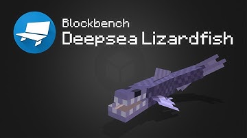Deepsea Lizardfish - Blockbench Creation Timelapse