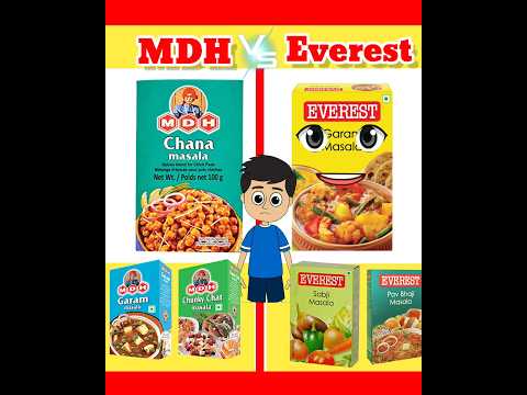 MDH Vs Everest masala ❓@MRINDIANHACKER @_Principal_XYZ_FACT #shorts