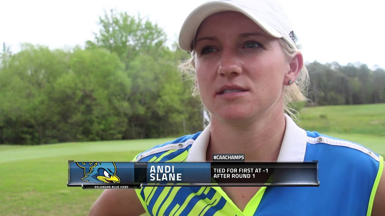 CAAChamps 2015 Women's Golf Championship Round 1 YouTube