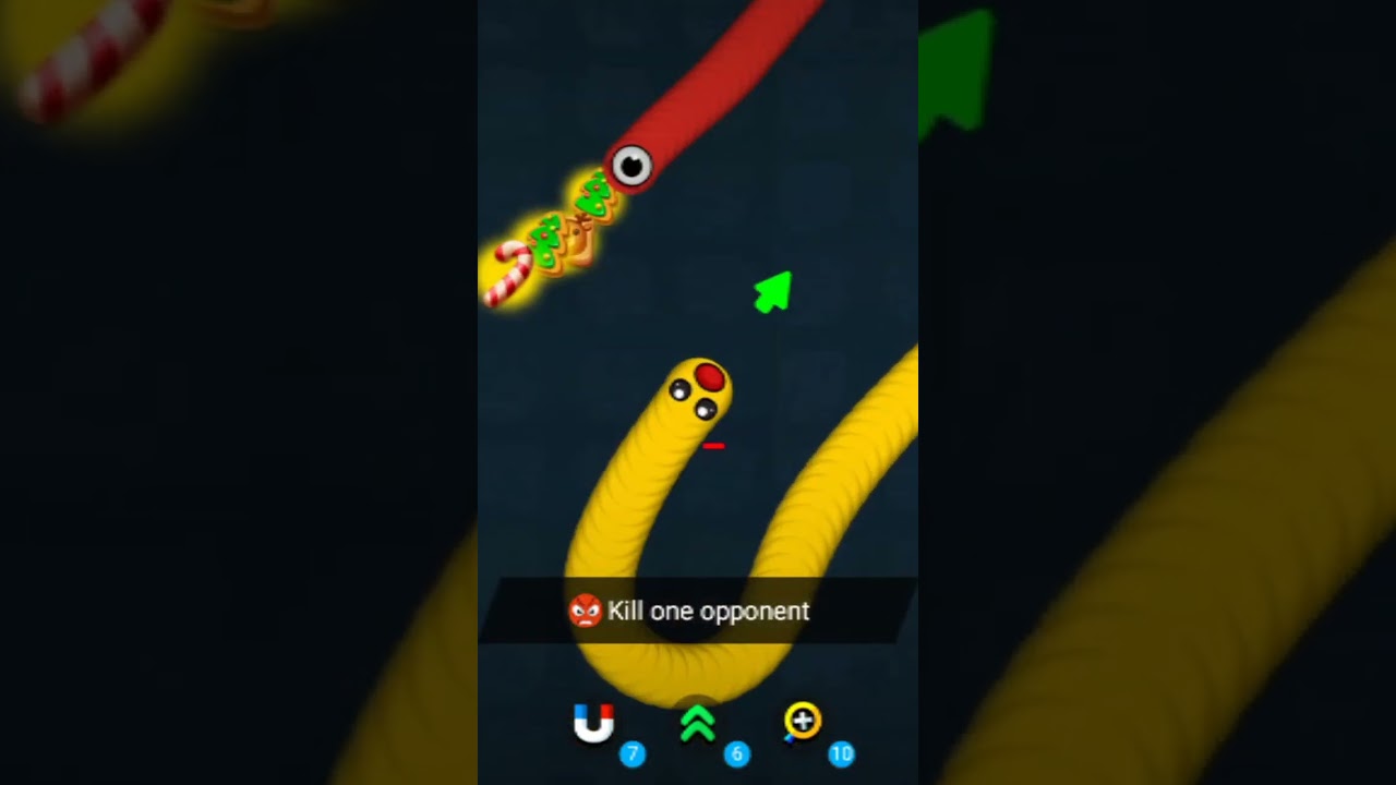 My team yellow snake fighting #shorts