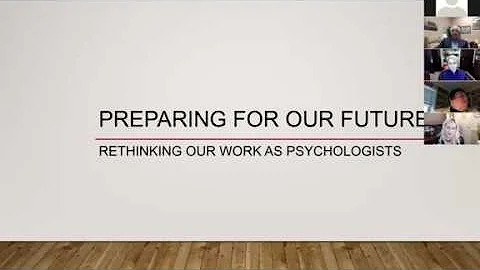 Dr. Sandy Shullman: Future of Psychology Webinar (...